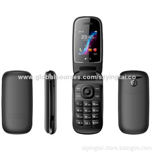 1.8-inch Flip GSM Phones with Dual-SIM, GSM 850/900/1800/1900MHz